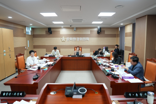 제249회 제1차 정례회 제2차 문화환경위원회